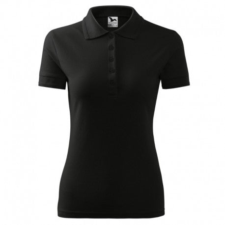 Tricou polo de dama negru